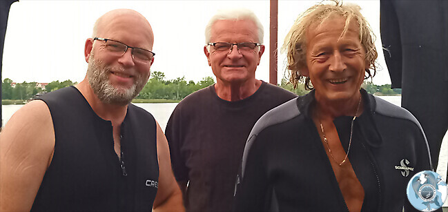 Hotze,Dietmar,Gerd ...beim AG Treff vom 25.6.